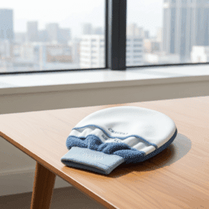 Guante Glove 1000 sobre una mesa de madera