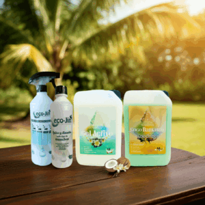 Pack Eco-jin, detergente y suavizante