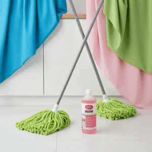 Fregonas coloridas super-absorbentes de Globasur con limpiador Lollipop de color rosa