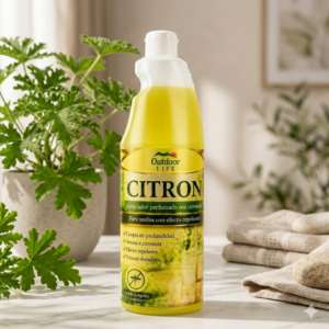 Fregasuelos Citron con citronela repelente de insectos de Outdoor Life